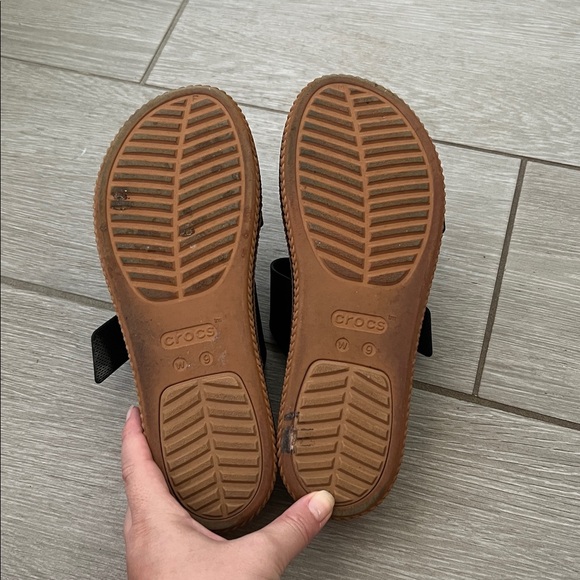 Litestride by Crocs Brooklyn Woven Buckle Black size 9 - Picture 5 of 5